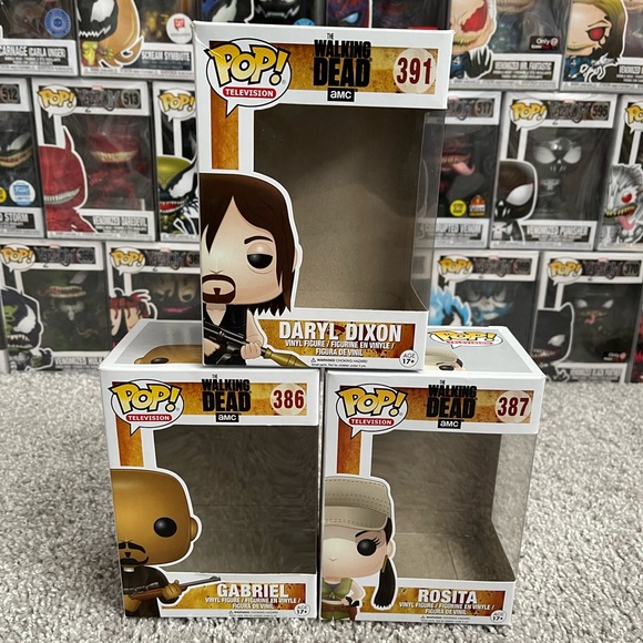 The Walking Dead Funko Pop Replacement Box Bundle